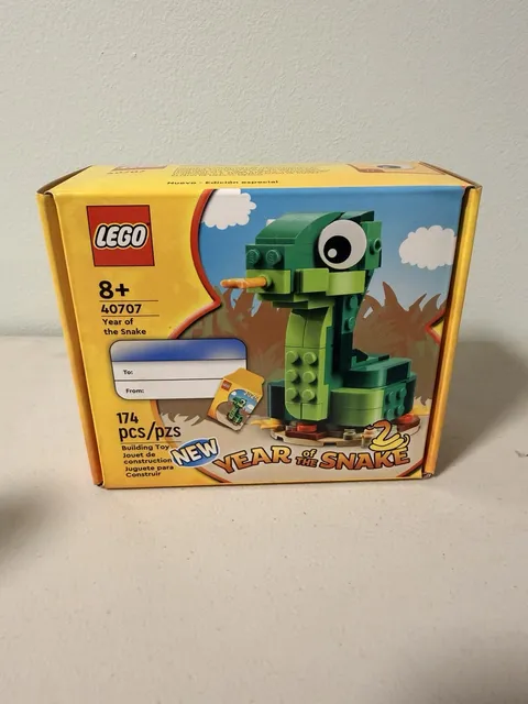 NEW SEALED LEGO 40707 Year of the Snake 2025 Lunar New Year Special Edition