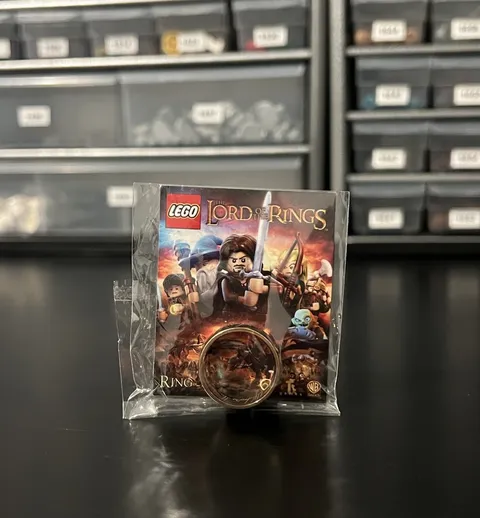 LEGO 2012 LORD OF THE RINGS THE ONE RING EXCLUSIVE SDCC UBER RARE!