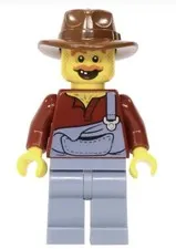 LEGO TLM043 Hank Haystack Minifigure The LEGO Movie Farmer Great Shape