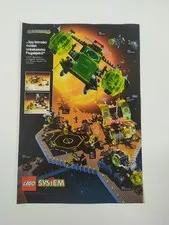 Rare Advertising Flyer Advertising Sheet LEGO Space Blacktron 6988 6887 6933 1992