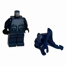 LEGO Atlantis Manta Warrior Minifigure 8059 8073 8075 8077 Dark Blue Genuine