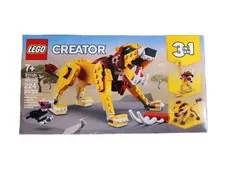 Lego Creator 3 In 1 Wild Lion #31112 224 Pieces  New in Box