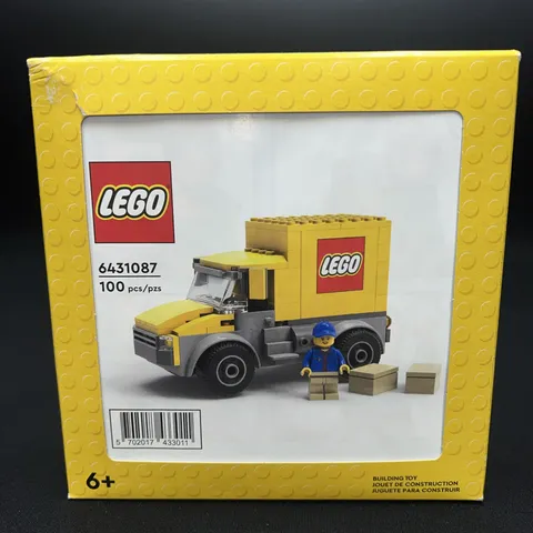 NEW #6431087 LEGO Delivery Box Truck - USA Version Retired 