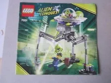 Lego Building Instructions Instruction 7051 Alien Conquest