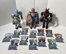 LEGO Knights Kingdom II Lord Vladek King Mathias Sir Jayko Complete sets