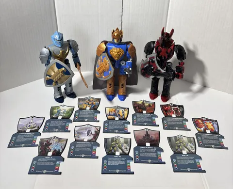 LEGO Knights Kingdom II Lord Vladek King Mathias Sir Jayko Complete sets