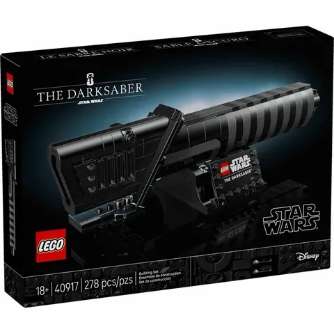 MINT CONDITION-COLLECTOR- Sealed NIB- LEGO Star Wars The Darksaber 40917