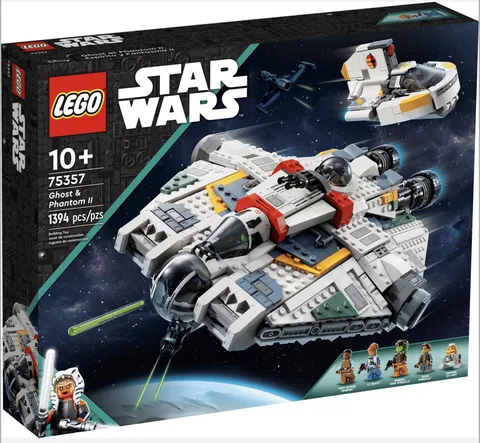 LEGO Star Wars Ghost & Phantom II (75357) BRAND NEW factory sealed RETIRED