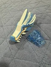 Lego Part 93070pb01 Dragon Head Ninjago Jaw Upper 2521 Ice Dragon Battle