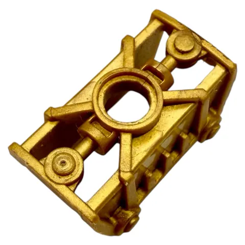 LEGO Bionicle Toa Metru Knee Cover Part 47299 [Pearl Gold] from Brutaka Set