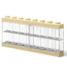 LEGO 16x Minifigure Display Case Harry Potter BRAND NEW ~ Tan / off-white detail