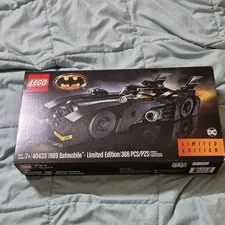 RETIRED-LEGO DC Batman 40433 1989 Batmobile Limited Edition Set 366 pcs 7+