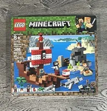 LEGO Minecraft: The Pirate Ship Adventure 21152 New Factory Sealed Retired