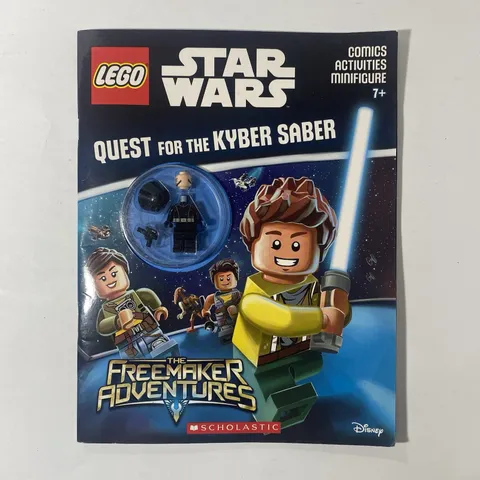 Lego Star Wars Quest For The Kyber Saber Book With Minifigure