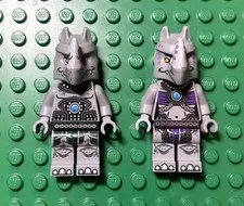 LEGO Rogon Rhinoceros X2 Minifigure Legends of Chima Rhino 70133 70131
