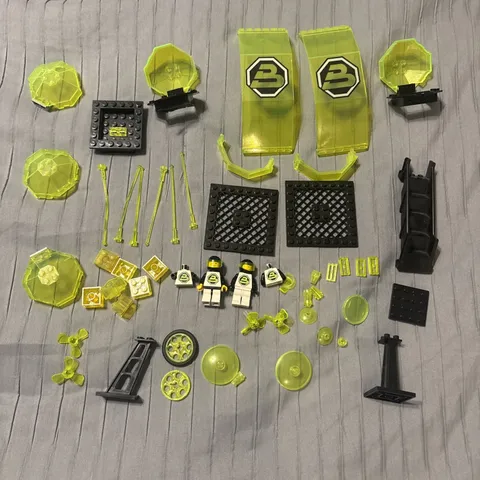 Vintage LEGO 6988 Blacktron II Alpha Centauri Outpost Space - Minifigs Lot AS IS