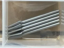 LEGO Parts - Flat Silver Minifigure, Weapon Pike / Spear - No 93789 - QTY 5