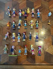 LEGO Friends Minifigure Lot - Assorted Characters, Plastic Minidoll Figures