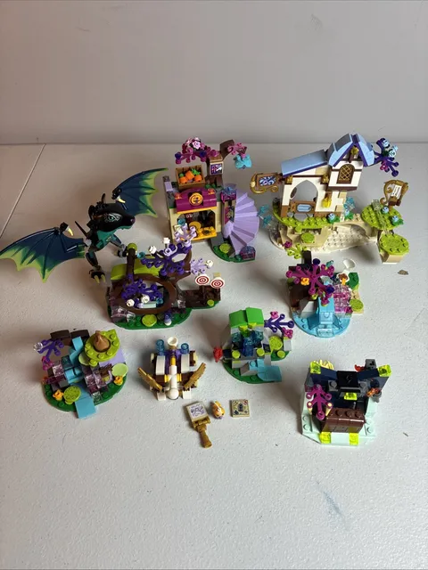 LEGO Elves Bulk Lot Job Lot - Retired Sets 41187 41183 41182 Dragons Figures