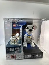 LEGO Disney 43271 43269 101 Dalmatians Lighted Store Display Case Clear Acrylic
