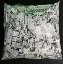 LEGO By The Pound Gray Bricks 1.18 Lbs Bag