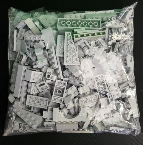 LEGO By The Pound Gray Bricks 1.18 Lbs Bag