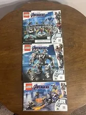 LEGO Marvel Avengers 76123, 76124, 76125 Manual Booklet INSTRUCTIONS ONLY
