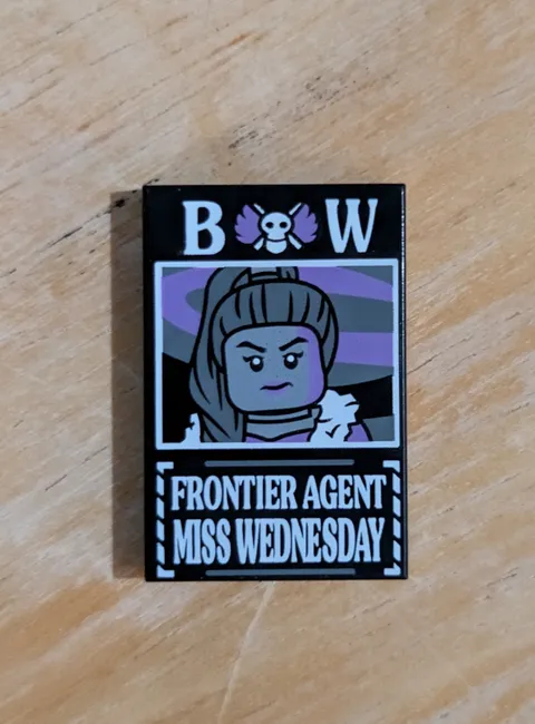 Miss Wednesday Baroque Works LEGO Dossier Limited Edition