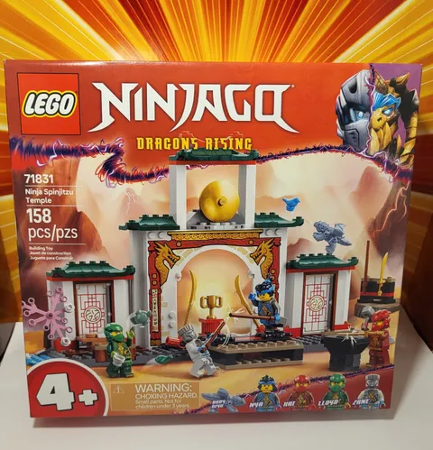 LEGO 71831 Ninjago Fragons Rising Ninja Spinjitzu Temple LEGOS