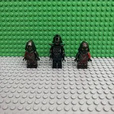 LEGO Acronix and Krux minifigures with Garmadon! 100% authentic Lego￼