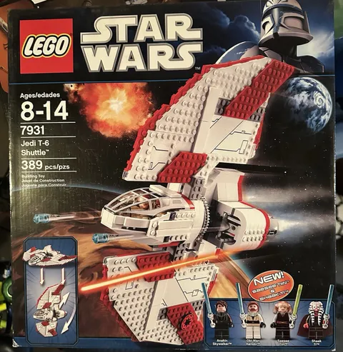 LEGO Star Wars Jedi T-6 Shuttle 7931 New Sealed  Box