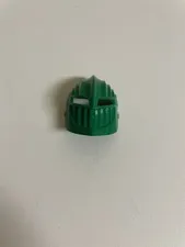LEGO Brand KNIGHTS KINGDOM Large Figure RASCUS Visor PART ~47470~ GREEN x1