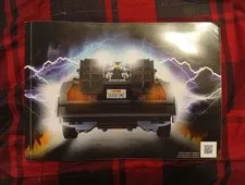 LEGO 10300 | DeLorean Back To The Future Time Machine Instruction **MANUAL ONLY*