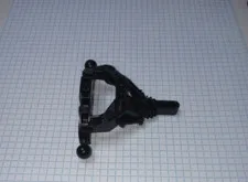 1 Lego 60918 Black Makuta style torso with 2 ball joints Bionicle WYSIWYG IRL
