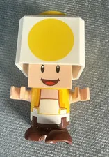 LEGO Super Mario YELLOW TOAD Minifigure Figure Bricks Blocks Collectible