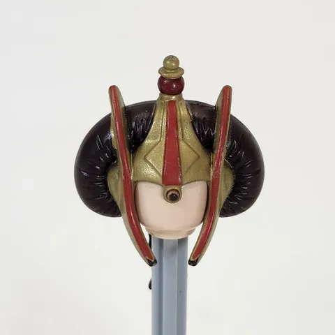 Lego Minifigure Queen Amidala sw0387 Headgear ONLY Star Wars Naboo Padme Hair Bu