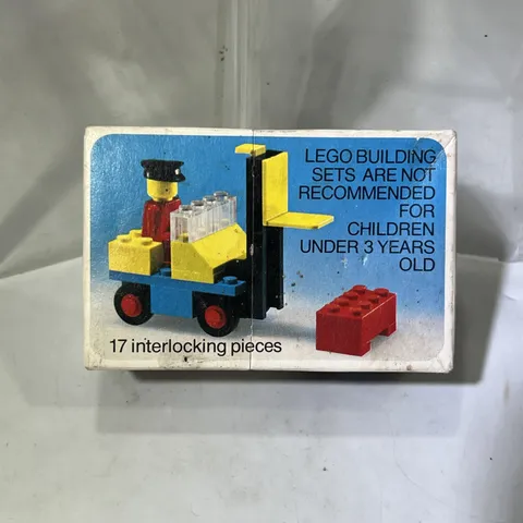 Lego Vintage Classic 1976 Lego Fork Lift #425 New Sealed NIB 17 Pcs