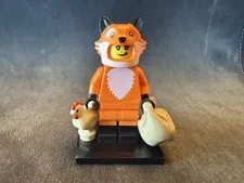LEGO Series 19 Collectible Minifigures (71025) Fox Costume Girl col355 Complete