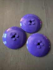LEGO 44375b Dark Purple Dish 6 x 6 Inverted (Radar) - Solid Studs - 3 Pieces