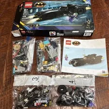 LEGO Batmobile w/ Batman & The Joker Minifigures 76224 w Box & Manual, Complete