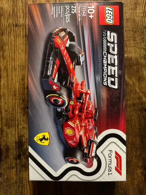 LEGO - Speed Champions Ferrari SF-24 F1 Race Car Building Set + Toy Driver 77242