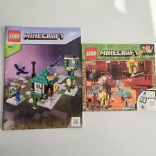 LEGO Minecraft The Sky Tower 21173 21154 Instructions Manual Booklet ONLY