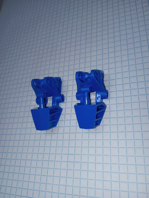 2 Bionicle Lego 32475 in Blue Foot Feet Vahki style Genuine Lego Parts WYSIWYG