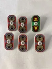 Lego Knights Knigdom II Rascus Monkey Santis Bear Shields Lot Of 6
