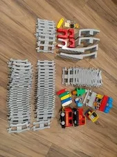 Lego Duplo Retired Steam Train Lot 10872 10874 + Tracks - WORKS