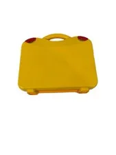 LEGO Plastic Storage Box / Carrying Case Yellow Removable Dividers from 66707