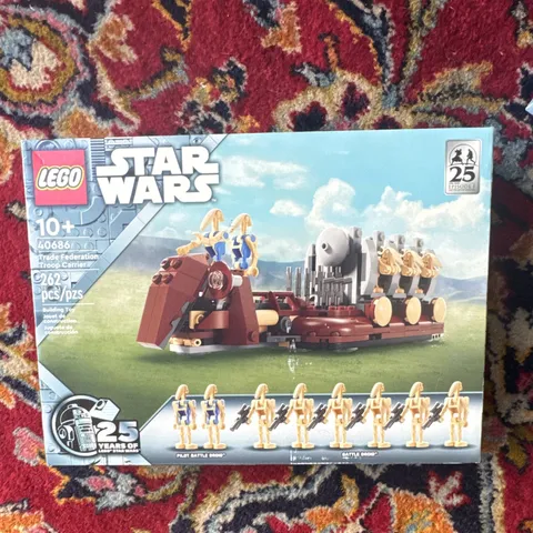 LEGO Star Wars Trade Federation Troop Carrier 40686 262 pcs Age 10+ Limited