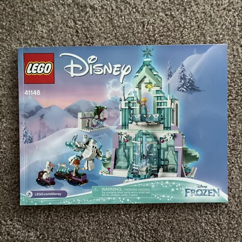 LEGO Disney Frozen Ice Castle Set 41148 Instruction Manual