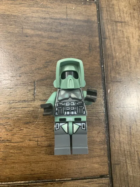 LEGO Star Wars Scout Trooper Minifigure Kashyyyk green OG 