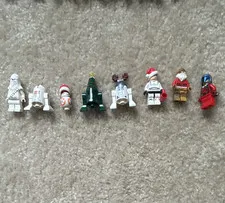 Lego star wars assorted Christmas minifigs
